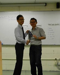 The best project speech was won by Steve, slow and steady like a ROCK!!
